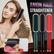Load image into Gallery viewer, Hair Straightener Brush and Straightening Comb for Women
