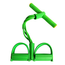 Load image into Gallery viewer, Home Fitness Elastic Band For Exercise Training Fitness Gum 4 Tube Resistance Bands Pedal Puller Training Equipment