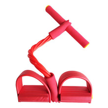 Load image into Gallery viewer, Home Fitness Elastic Band For Exercise Training Fitness Gum 4 Tube Resistance Bands Pedal Puller Training Equipment