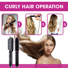 Load image into Gallery viewer, Hair Straightener Brush and Straightening Comb for Women