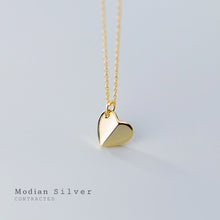 Load image into Gallery viewer, Modian Romantic Hearts Pendant Necklace for Women