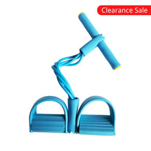 Load image into Gallery viewer, Home Fitness Elastic Band For Exercise Training Fitness Gum 4 Tube Resistance Bands Pedal Puller Training Equipment