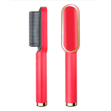 Load image into Gallery viewer, Hair Straightener Brush and Straightening Comb for Women
