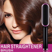 Load image into Gallery viewer, Hair Straightener Brush and Straightening Comb for Women