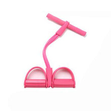 Load image into Gallery viewer, Home Fitness Elastic Band For Exercise Training Fitness Gum 4 Tube Resistance Bands Pedal Puller Training Equipment