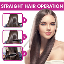 Load image into Gallery viewer, Hair Straightener Brush and Straightening Comb for Women