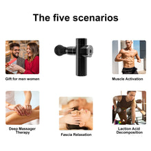 Load image into Gallery viewer, New Mini Vibration Massage Gun Womens Portable Muscle Relaxation Electric Massager Fitness Vibrator-massagers Fascia Equipment