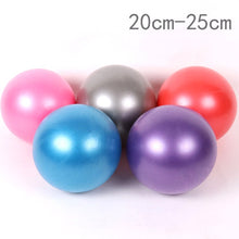 Load image into Gallery viewer, 20-25cm Pilates ball yoga Ball Exercise Gymnastic Fitness Ball Balance Exercise Fitness Yoga Core and Indoor Training Ball