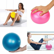 Load image into Gallery viewer, 20-25cm Pilates ball yoga Ball Exercise Gymnastic Fitness Ball Balance Exercise Fitness Yoga Core and Indoor Training Ball