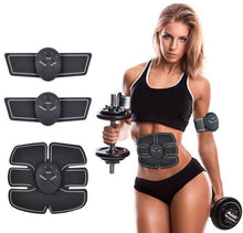 Load image into Gallery viewer, Muscle Stimulator Machine with 6 Modes and 9 Intensity Levels Made of polyurethane material.