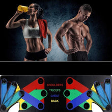 Load image into Gallery viewer, Push ups board (9 in 1)