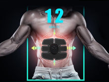 Load image into Gallery viewer, Muscle Stimulator Machine with 6 Modes and 9 Intensity Levels Made of polyurethane material.