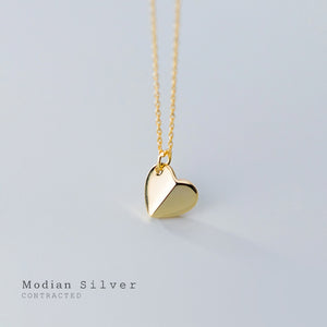 Modian Romantic Hearts Pendant Necklace for Women