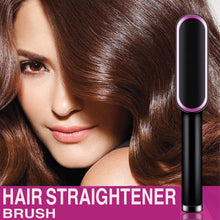 Load image into Gallery viewer, Hair Straightener Brush and Straightening Comb for Women
