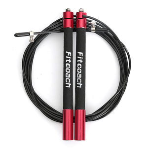 Speed Jump Rope Ball Bearing Metal Handle Sport Skipping,Stainless Steel Cable Crossfit Fitness Equipment