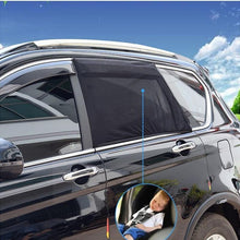 Load image into Gallery viewer, Car Window Shade (2 Pics) - Sun, Glare, and UV Rays Protection for Your Child - Baby Side Window Car Sun Shades

